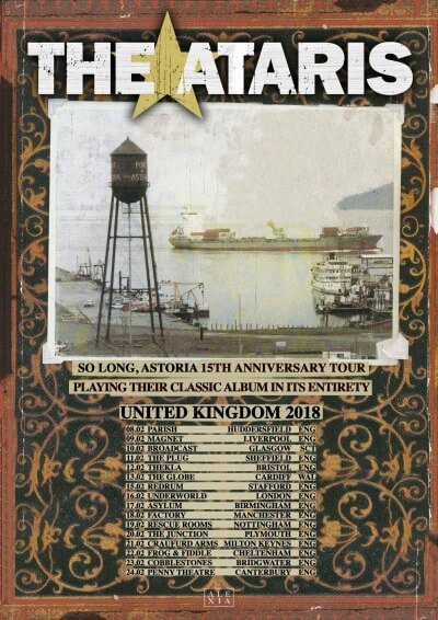 The Atarisが名盤「So Long, Astoria」の15周年記念ツアーを発表 ...