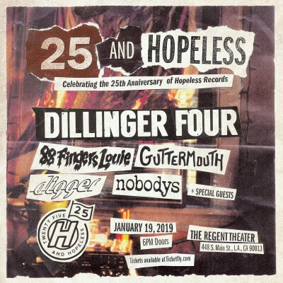 Hopeless Recordsの25周年記念イベントがオールドスクール過ぎる Punx Save The Earth Blog